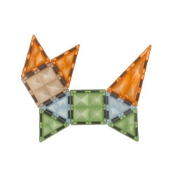 3D šviečiantis magnetinis konstruktorius gyvūnų parkas 124 detalės