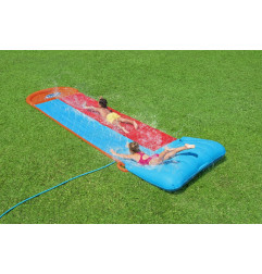 Double Slide H2O GO Tsunami Splash 488cm BESTWAY