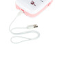 Mini terminis etikečių spausdintuvas + USB laidas katė rožinė Mini terminis etikečių spausdintuvas + USB laidas katė rožinė