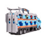 Automobilis/tralas su priedais ir rankena