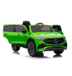 Vaikiškas elektromobilis Mercedes Benz EQA 250, Žalias