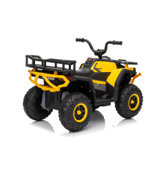 Vaikiškas elektrinis keturratis Robust 01, Geltonas