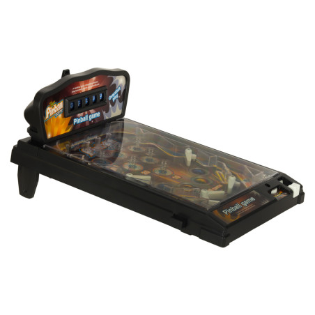 Pinball flipper arkadinis stalo žaidimas su šviesomis ir muzika