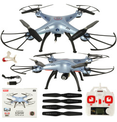 Syma X5HW 2.4GHz RC dronas Wi-Fi kamera mėlyna