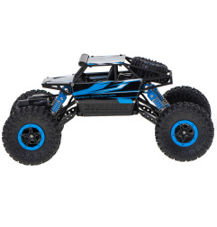 RC valdomas automobilis Rock Crawler HB 2.4GHz 1:18 mėlynas