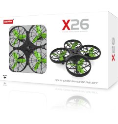 "Syma X26" kliūčių vengimo RC dronas 2.4Ghz be galvos