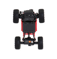 RC valdomas automobilis Rock Crawler HB 2.4GHz 1:18 raudonas