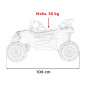 Transporto priemonė Buggy ATV Defend Blue Transporto priemonė Buggy ATV Defend Blue