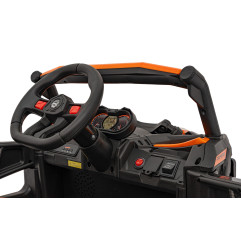 Vaikiškas Elektrinis bagis ATV Defend, Oranžinis