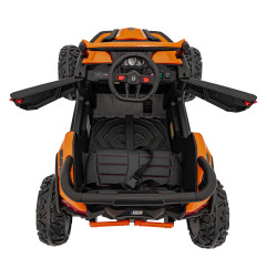 Vaikiškas Elektrinis bagis ATV Defend, Oranžinis