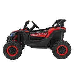 Vaikiškas Elektrinis bagis ATV Defend, Raudonas