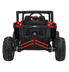 Vaikiškas Elektrinis bagis ATV Defend, Raudonas