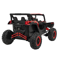 Vaikiškas Elektrinis bagis ATV Defend, Raudonas