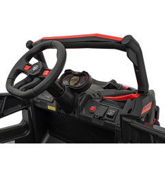 Vaikiškas Elektrinis bagis ATV Defend, Raudonas