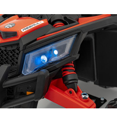 Vaikiškas Elektrinis bagis ATV Defend, Raudonas