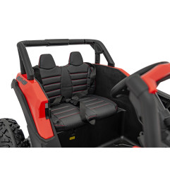 Vaikiškas Elektrinis bagis ATV Defend, Raudonas