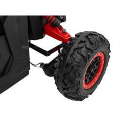 Vaikiškas Elektrinis bagis ATV Defend, Raudonas