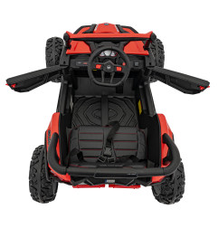 Vaikiškas Elektrinis bagis ATV Defend, Raudonas