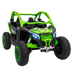 Vaikiškas Elektrinis Bagis Maverick Turbo RR Strong, Žalias