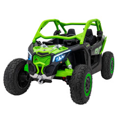 Vaikiškas Elektrinis Bagis Maverick Turbo RR Strong, Žalias