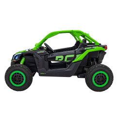 Vaikiškas Elektrinis Bagis Maverick Turbo RR Strong, Žalias
