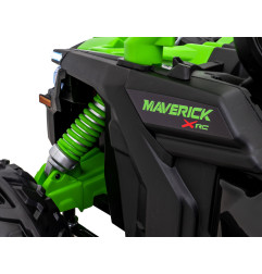 Vaikiškas Elektrinis Bagis Maverick Turbo RR Strong, Žalias