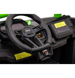 Vaikiškas Elektrinis Bagis Maverick Turbo RR Strong, Žalias