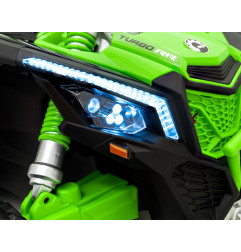 Vaikiškas Elektrinis Bagis Maverick Turbo RR Strong, Žalias