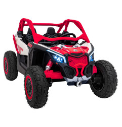 Vaikiškas Elektrinis Bagis Maverick Turbo RR Strong, Raudonas