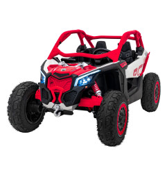 Vaikiškas Elektrinis Bagis Maverick Turbo RR Strong, Raudonas