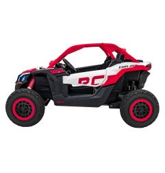 Vaikiškas Elektrinis Bagis Maverick Turbo RR Strong, Raudonas