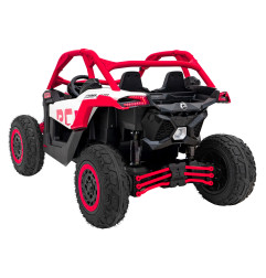 Vaikiškas Elektrinis Bagis Maverick Turbo RR Strong, Raudonas