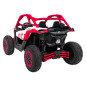 Buggy Maverick Turbo RR STRONG Raudona Buggy Maverick Turbo RR STRONG Raudona
