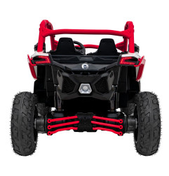 Vaikiškas Elektrinis Bagis Maverick Turbo RR Strong, Raudonas