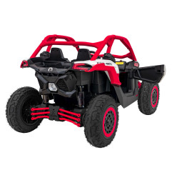 Vaikiškas Elektrinis Bagis Maverick Turbo RR Strong, Raudonas