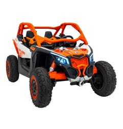 Vaikiškas Elektrinis Bagis Maverick Turbo RR Strong, Oranžinis