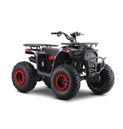 Vaikiškas benzininis keturratis MONSTER 200CC, Raudonas