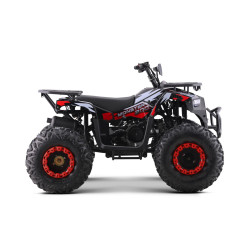Vaikiškas benzininis keturratis MONSTER 200CC, Raudonas