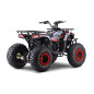 Keturratis motociklas Benzinas 200CC MONSTER Raudona Keturratis motociklas Benzinas 200CC MONSTER Raudona