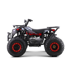 Vaikiškas benzininis keturratis MONSTER 200CC, Raudonas