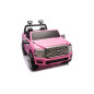 RAM 3500 rožinės spalvos transporto priemonė RAM 3500 rožinės spalvos transporto priemonė