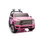 RAM 3500 rožinės spalvos transporto priemonė RAM 3500 rožinės spalvos transporto priemonė