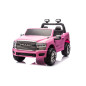 RAM 3500 rožinės spalvos transporto priemonė RAM 3500 rožinės spalvos transporto priemonė