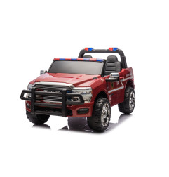 RAM 3500 gaisrinės tarnybos automobilis Raudona