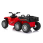Keturratis sportas TX ATV Raudona