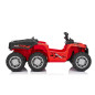 Keturratis sportas TX ATV Raudona