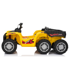 Keturratis Sportas TX ATV Geltonas