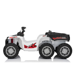 Keturratis sportas TX ATV baltas
