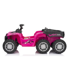 Keturratis sportas TX ATV rožinis
