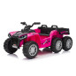 Keturratis sportas TX ATV rožinis